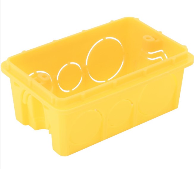 CAIXA PVC 4X2 AMARELA TRAMONTINA